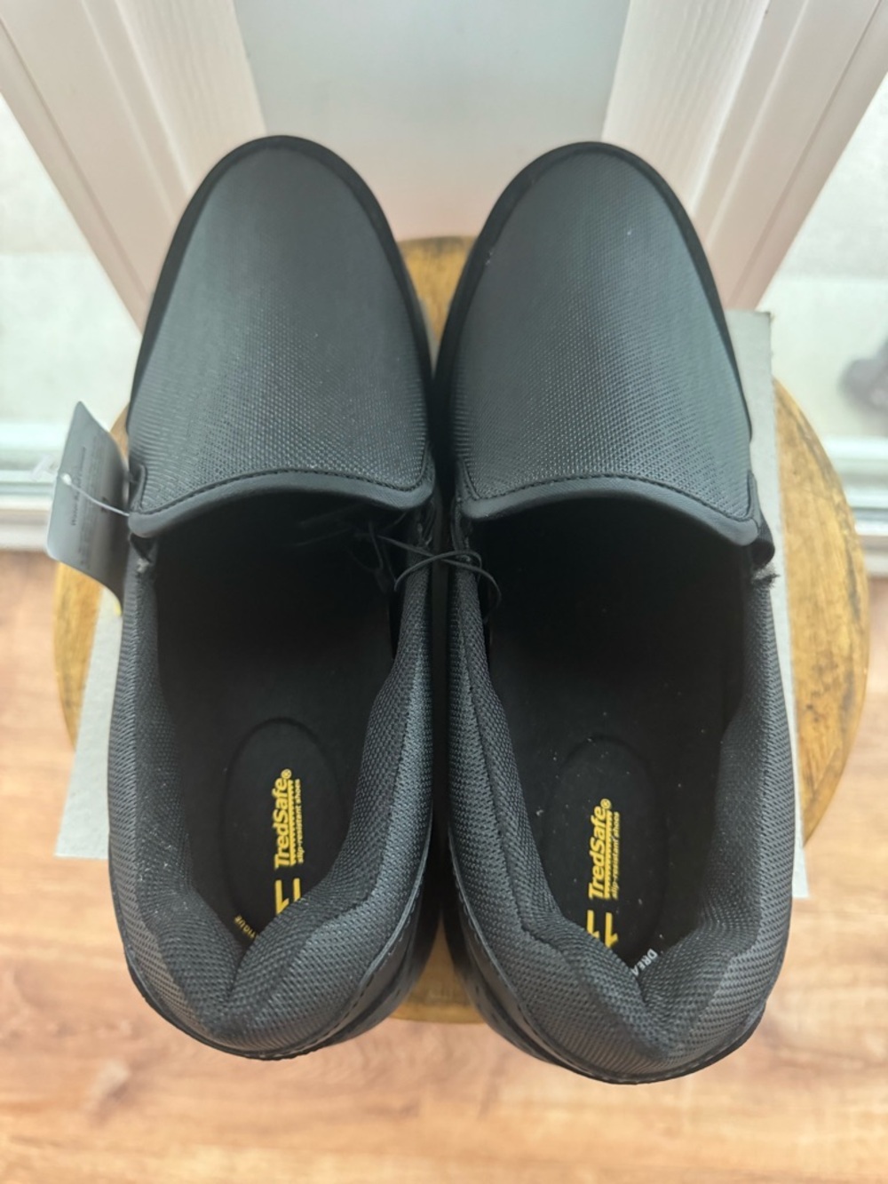 TredSafe Women's Sara II Slip-On Shoes Size 11 Black Slip-Resistant NWT - Picture 6 of 10